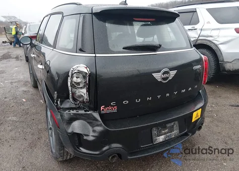 2014 Mini Countryman Cooper S z USA, uszkodzony, nr VIN WMWZC5C53EWP41862